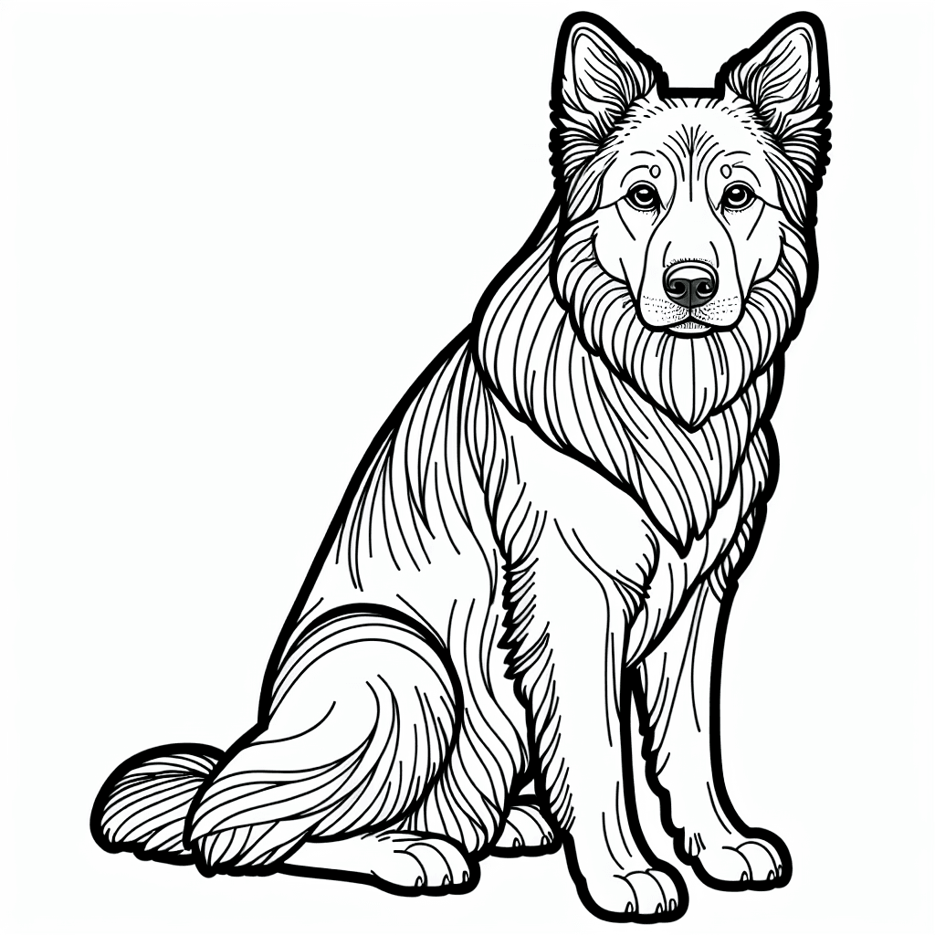 Additional go dog go coloring page 1