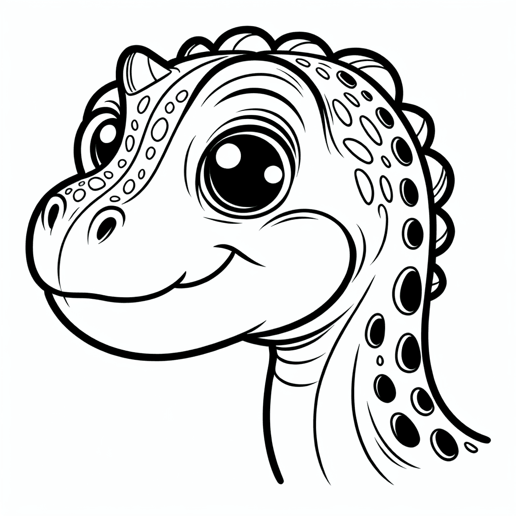 Additional good dinosaur coloring page 1