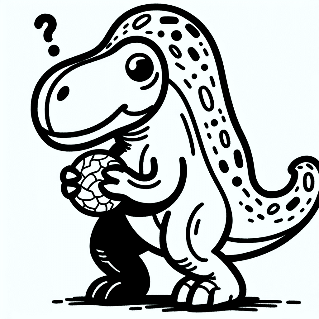 Additional good dinosaur coloring page 2