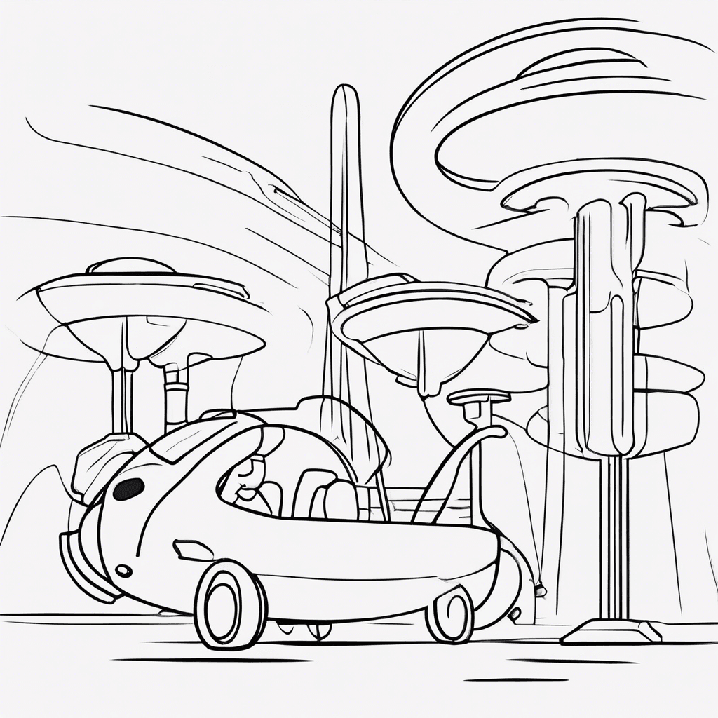 Additional jetsons coloring page 1