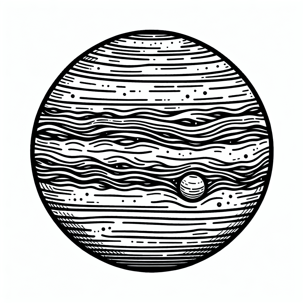 jupiter giant coloring pages