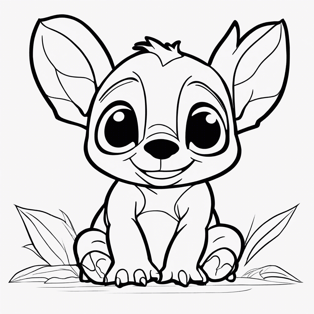 lilo stitch coloring pages