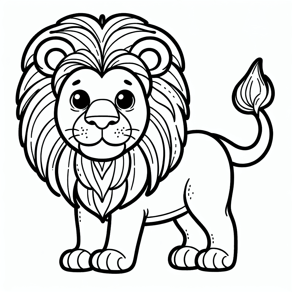 lion coloring pages