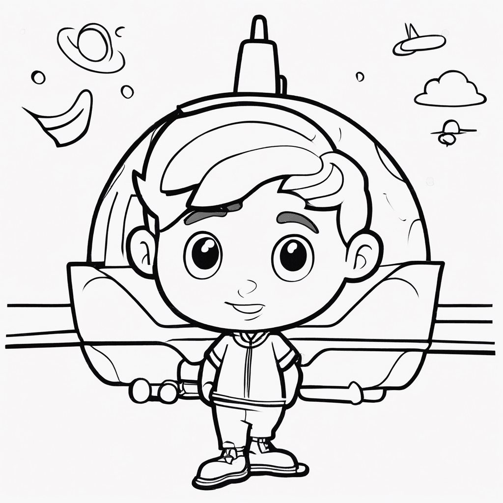 little einsteins coloring pages