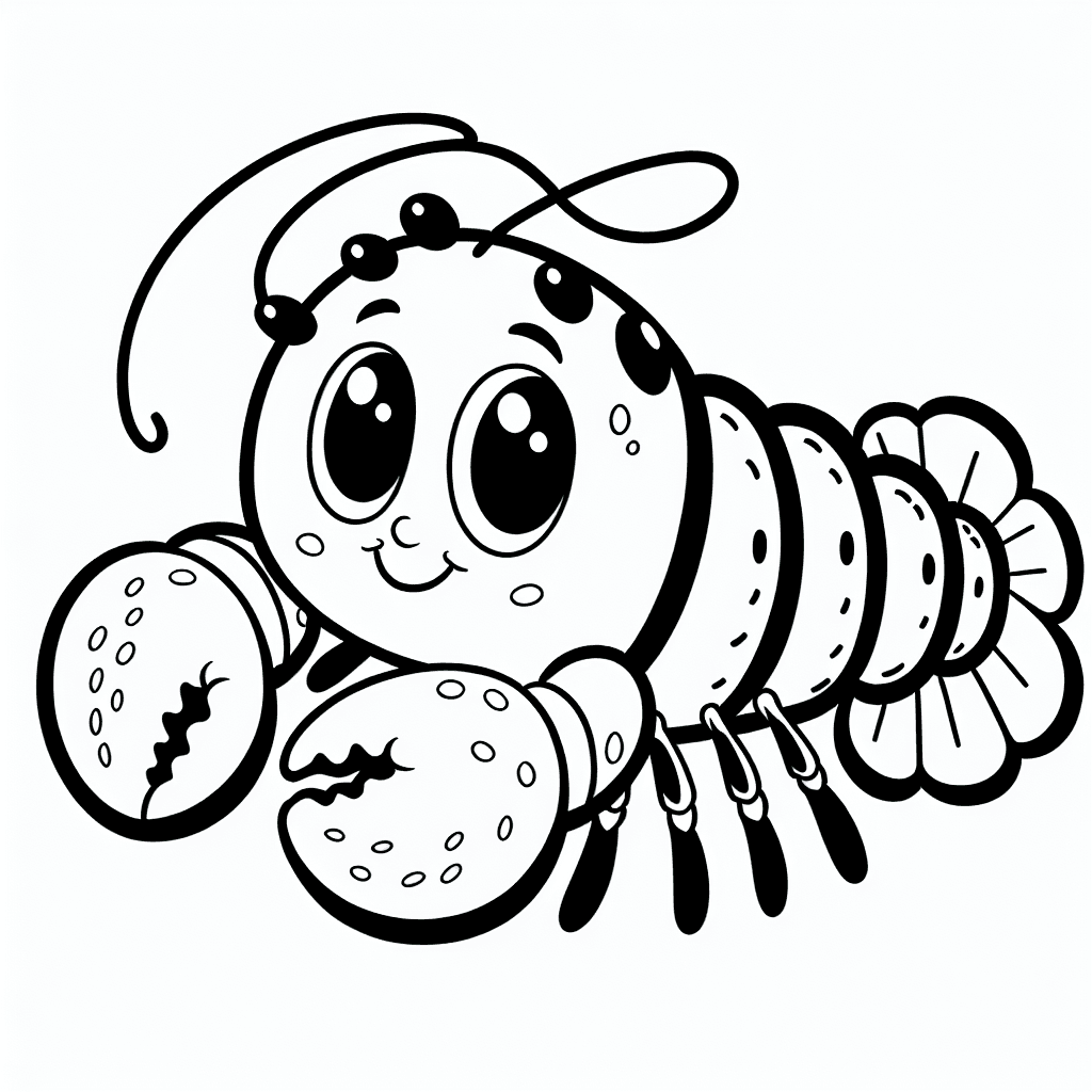 lobster coloring pages