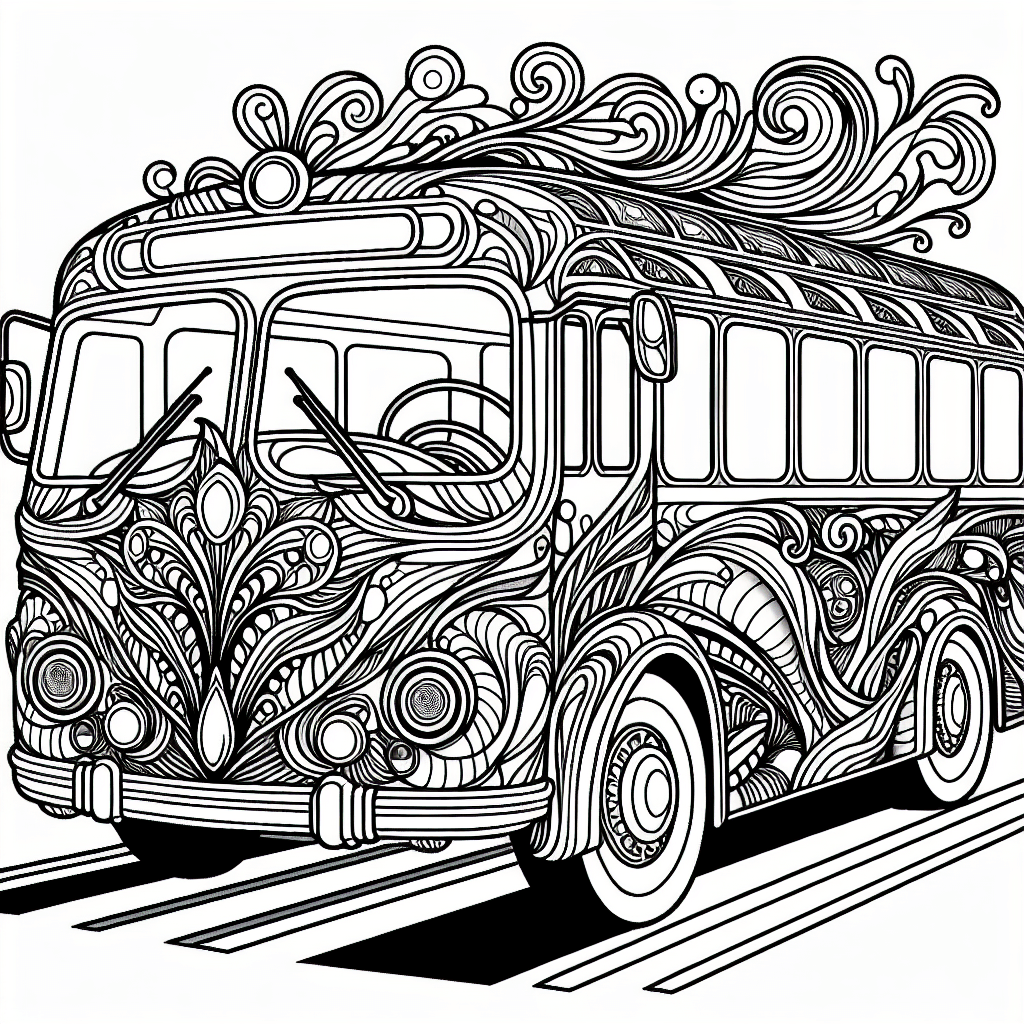 Additional magic school bus coloring page 1