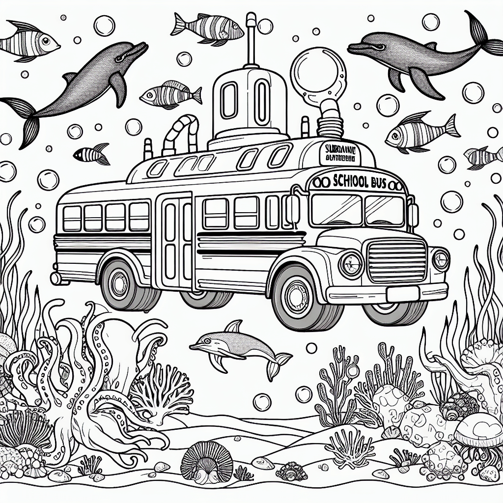 Additional magic school bus coloring page 2