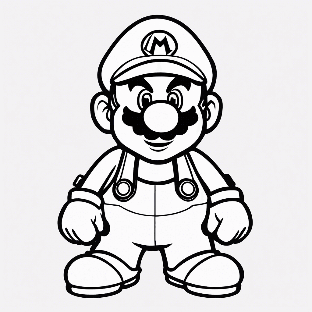 mario coloring pages