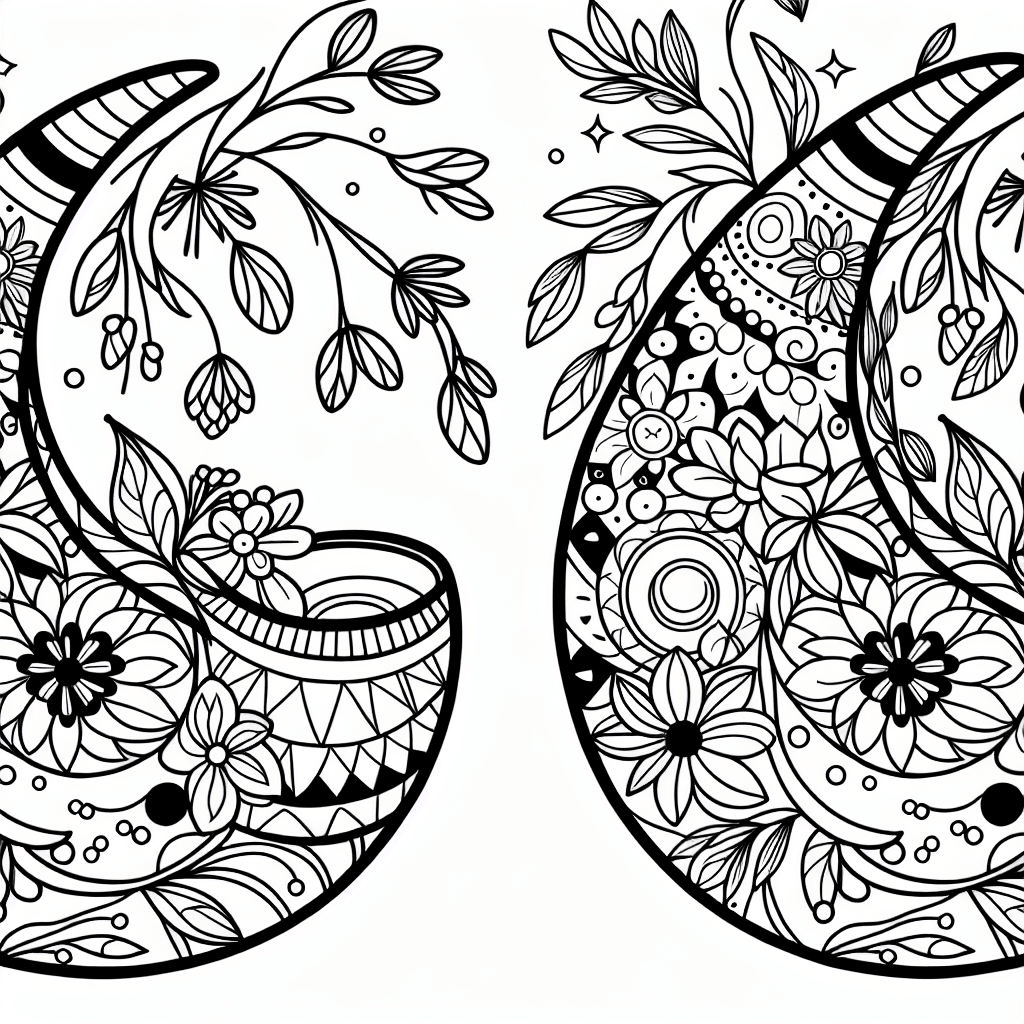 Additional matching pairs coloring page 1