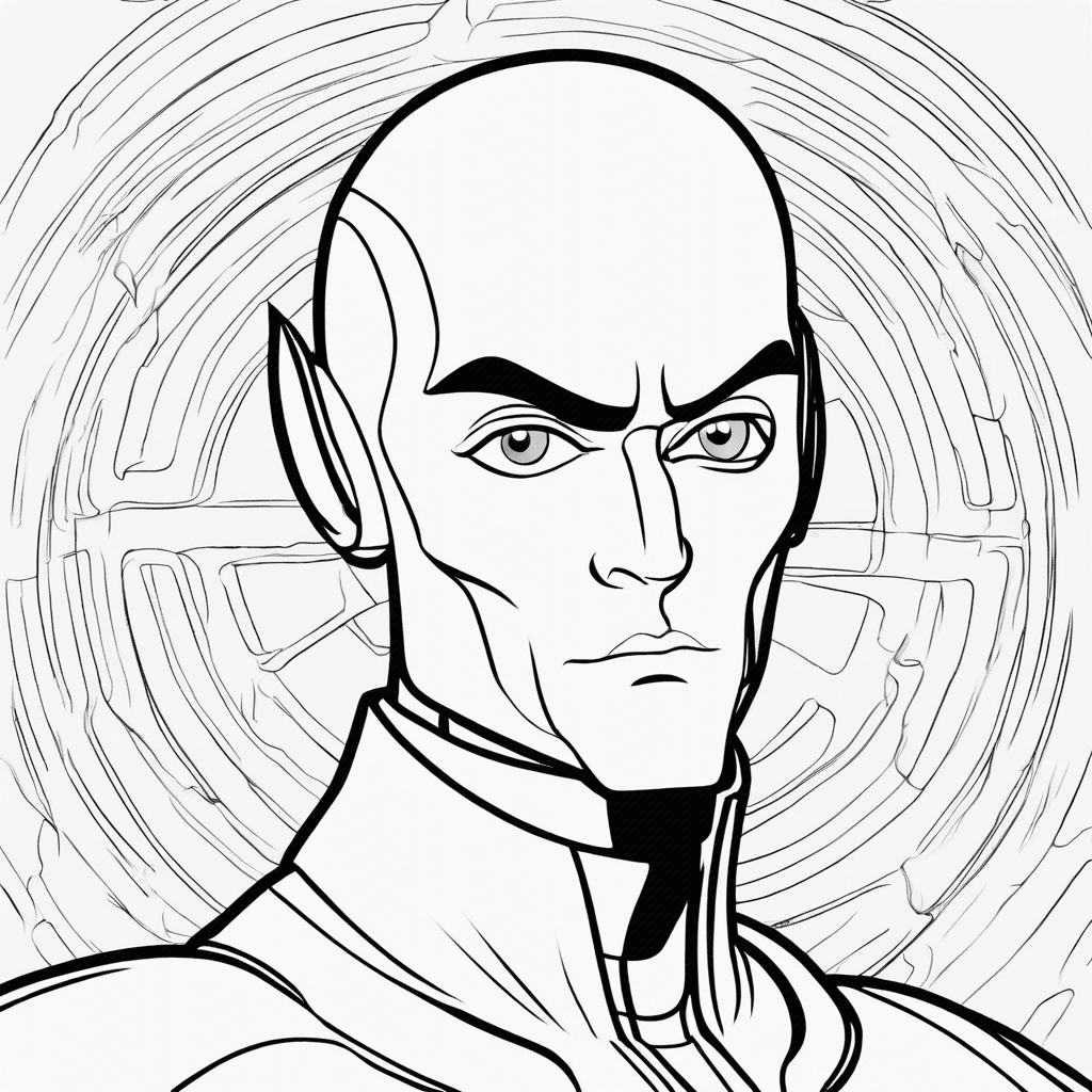 megamind coloring pages