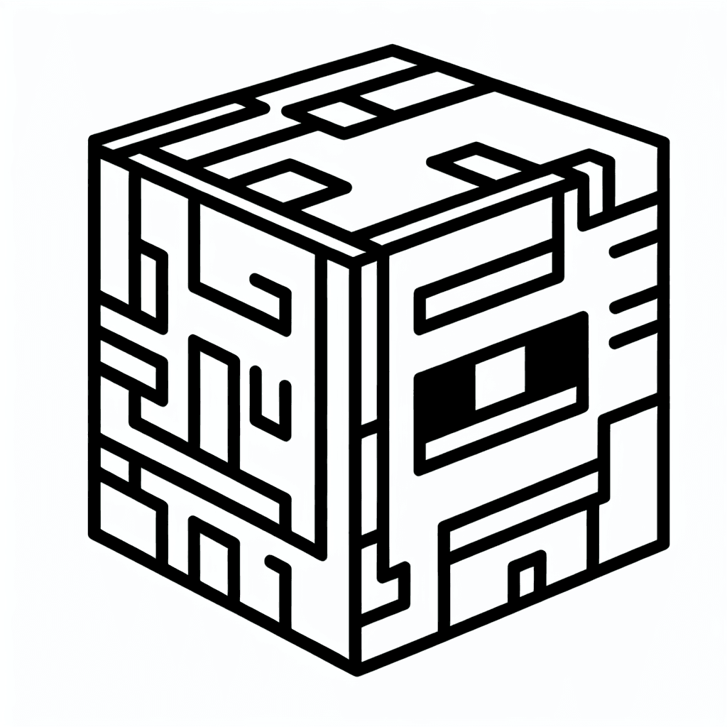 minecraft coloring pages