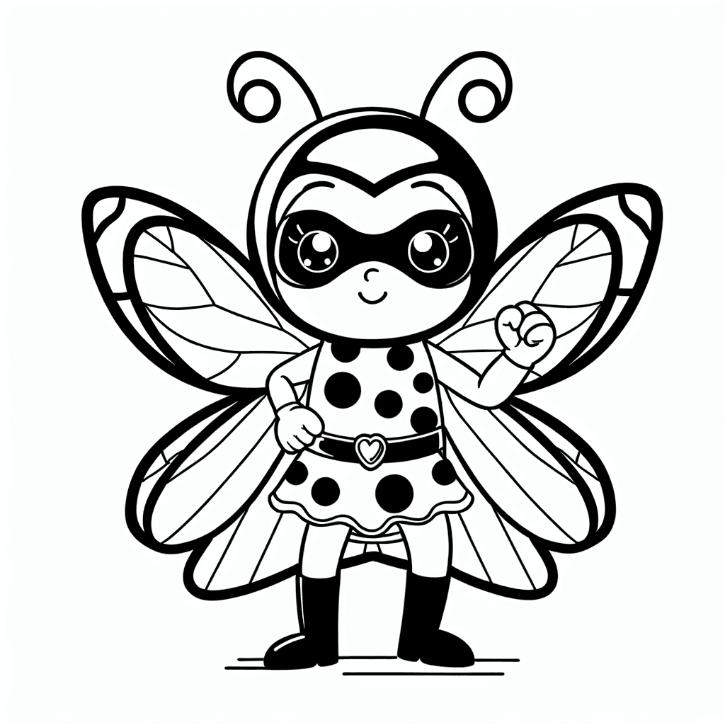 miraculous ladybug coloring pages