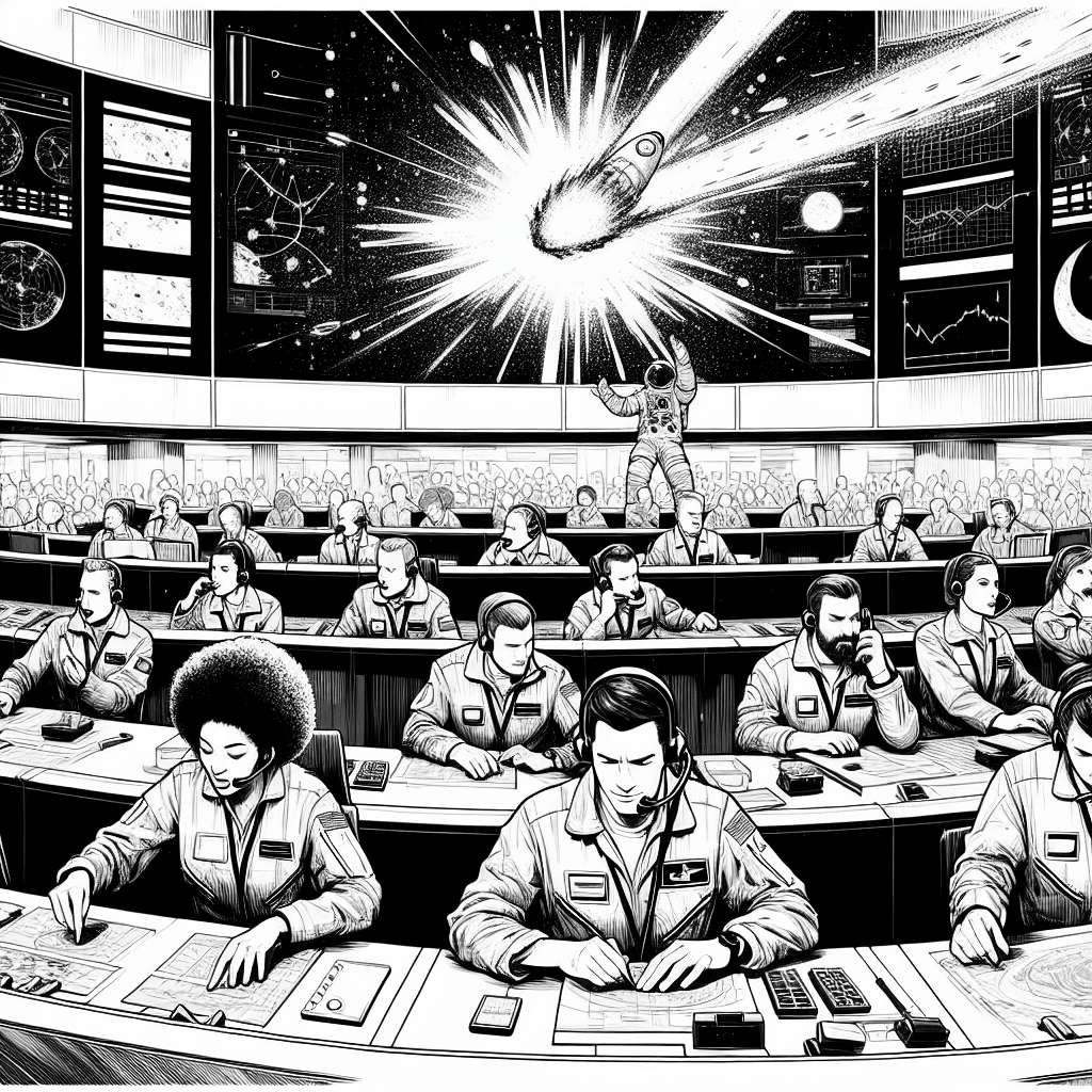 Additional mission control coloring page 2