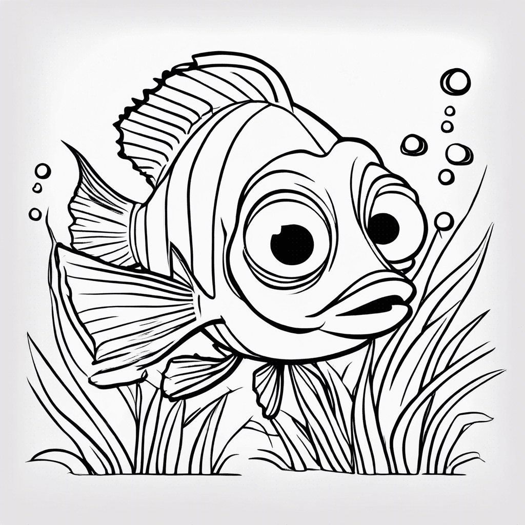 nemo coloring pages