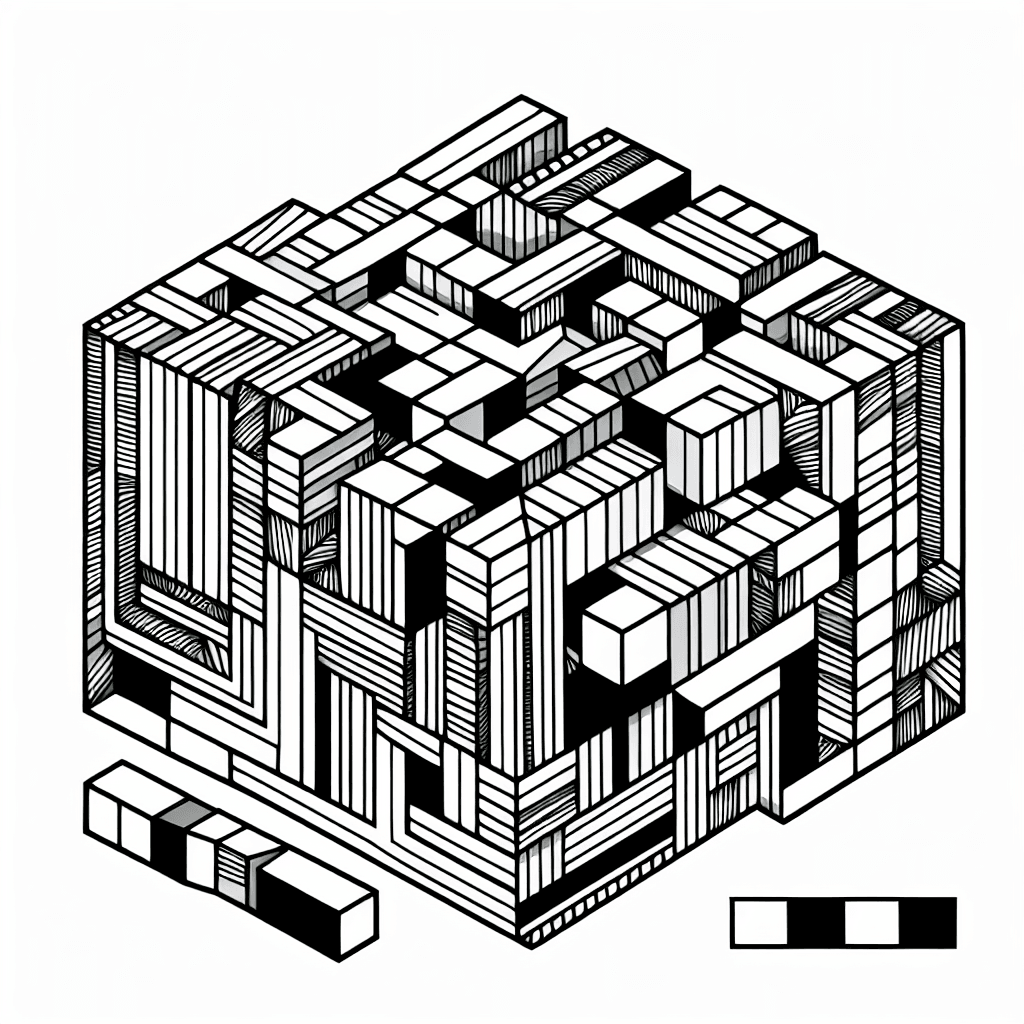 Additional number blocks coloring page 1