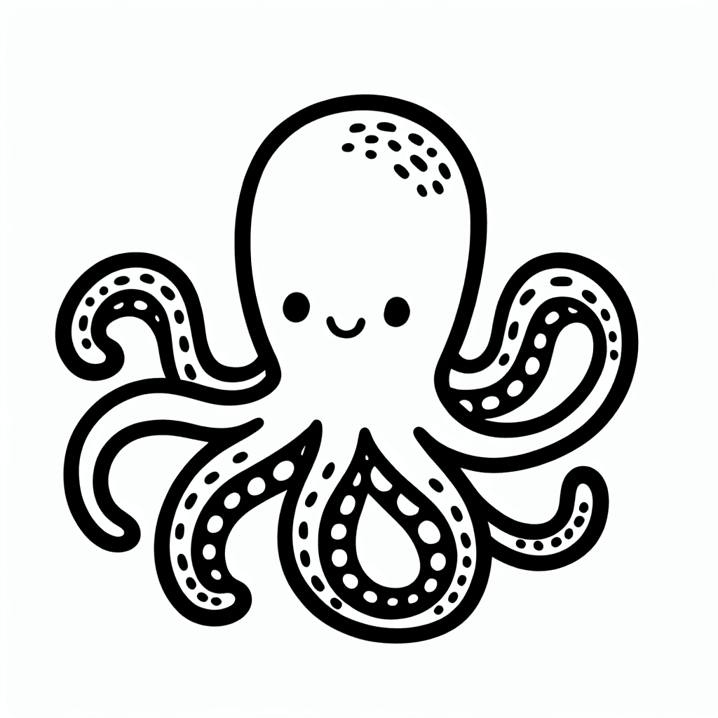 octopus coloring pages