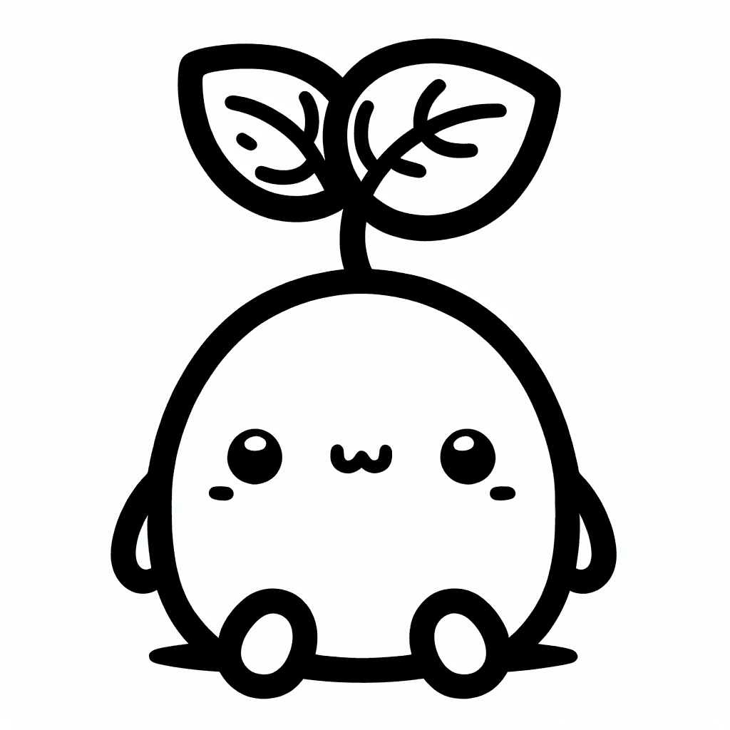 oddish coloring pages