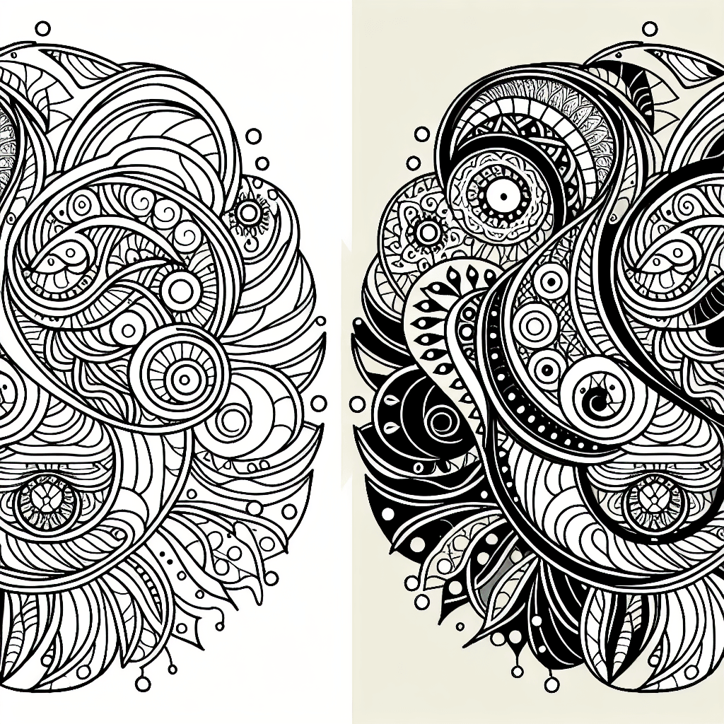 Additional pattern matching coloring page 2