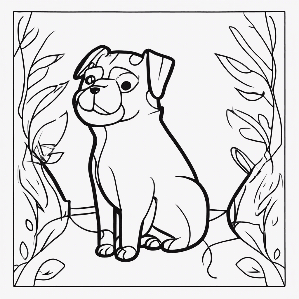 Additional pets coloring page 2