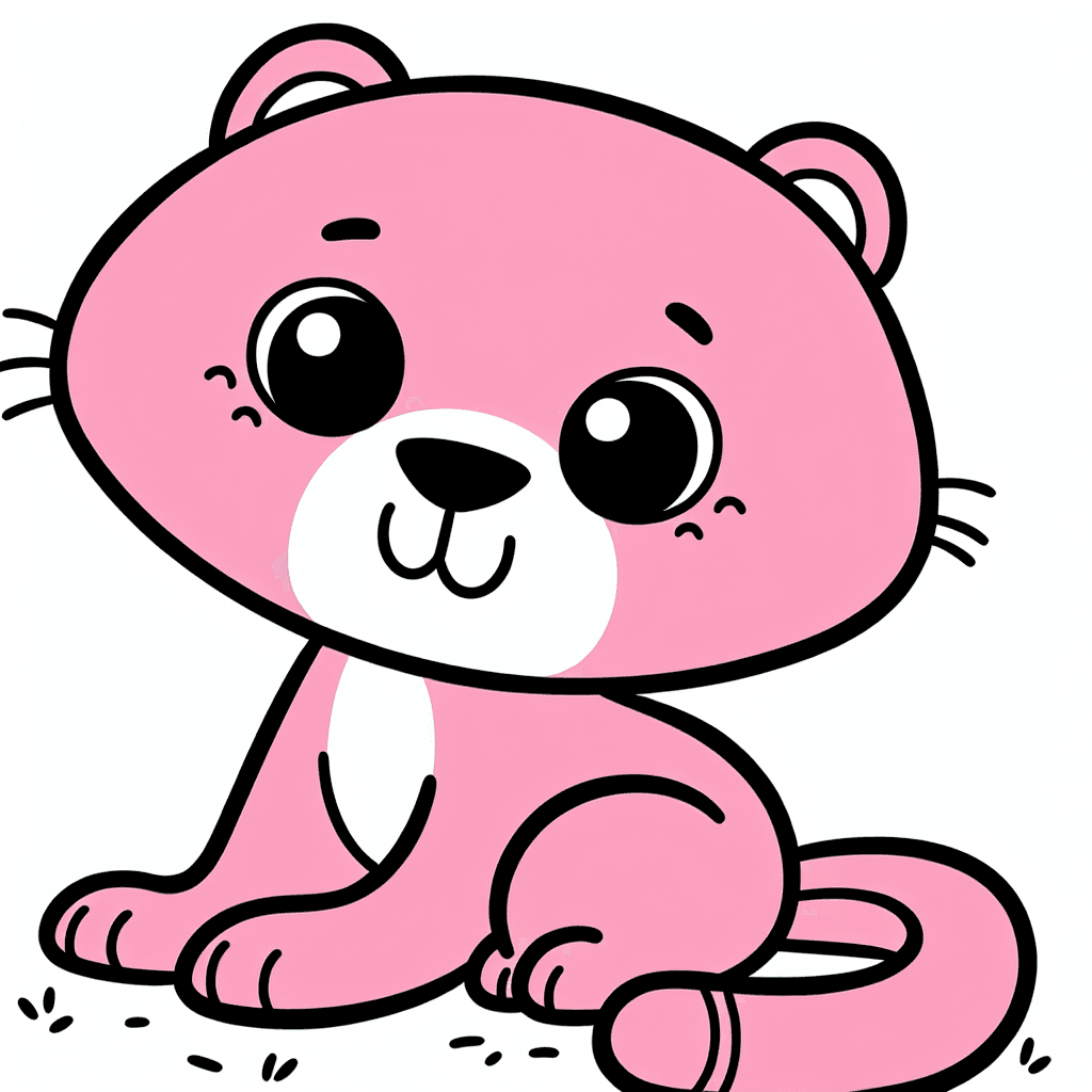 pink panther coloring pages