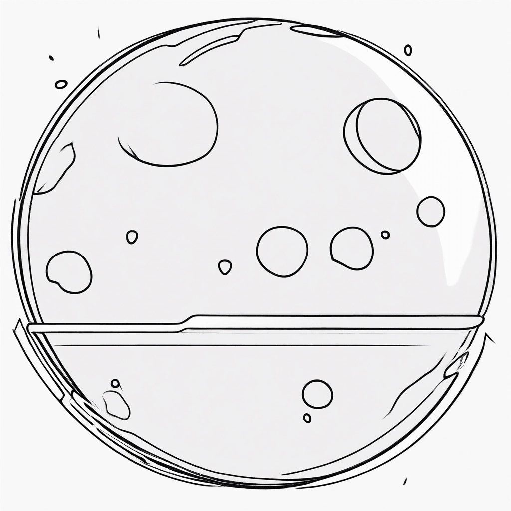 Additional pluto coloring page 1