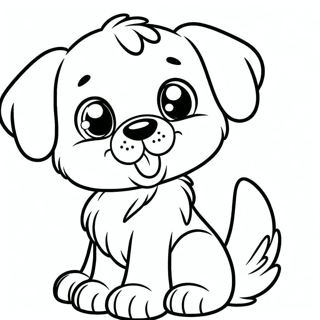 pochacco puppy coloring pages