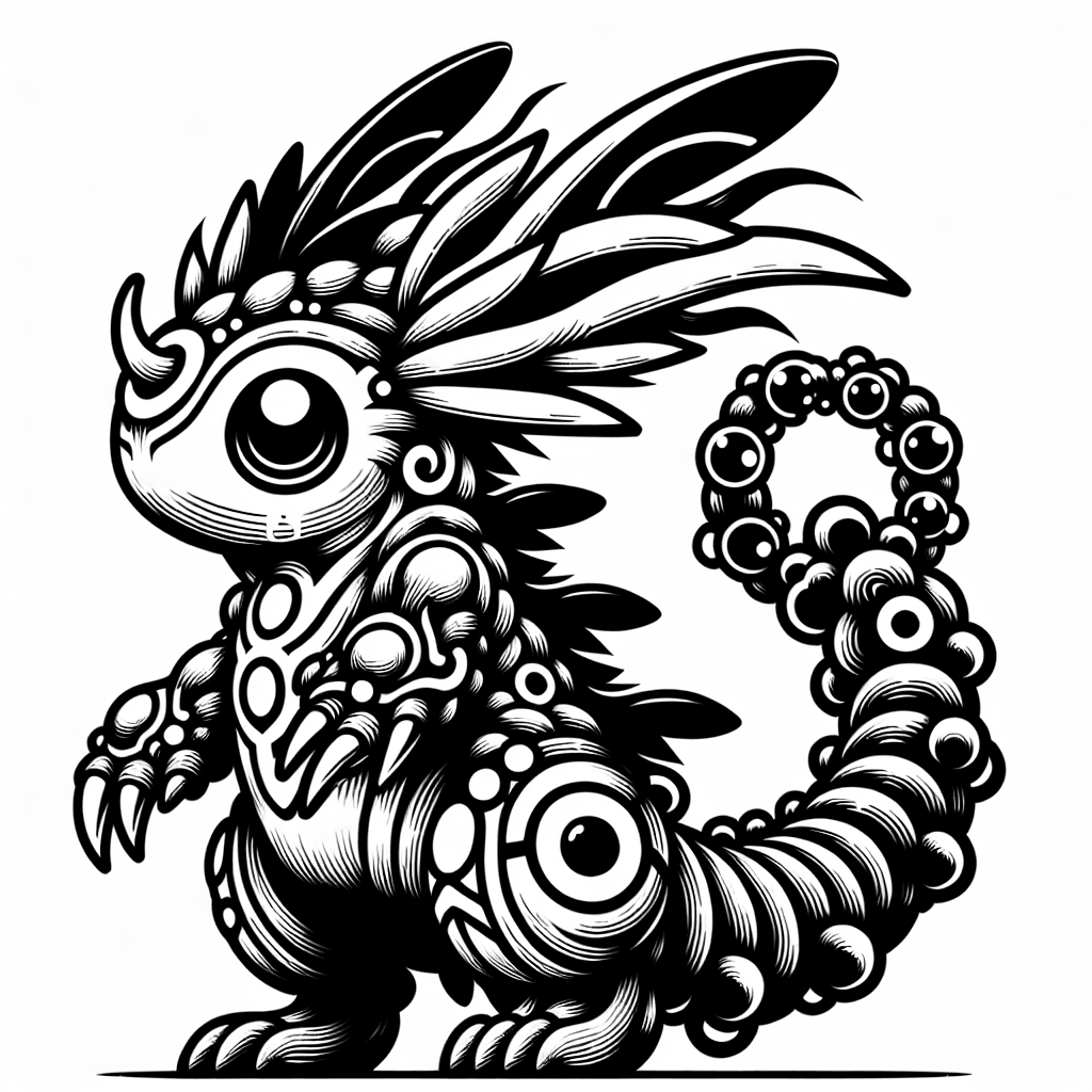 Additional pokemon coloring page 1