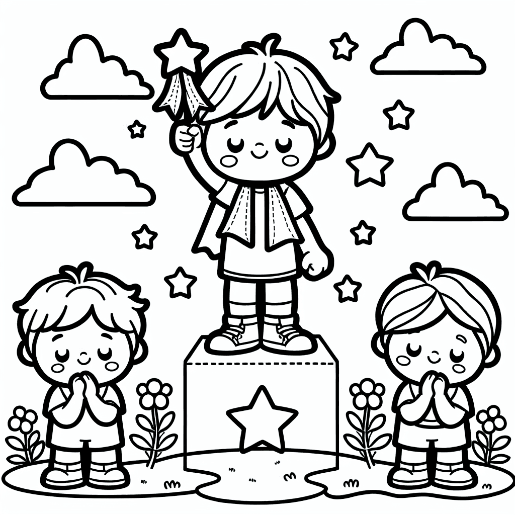 proud achievement coloring pages