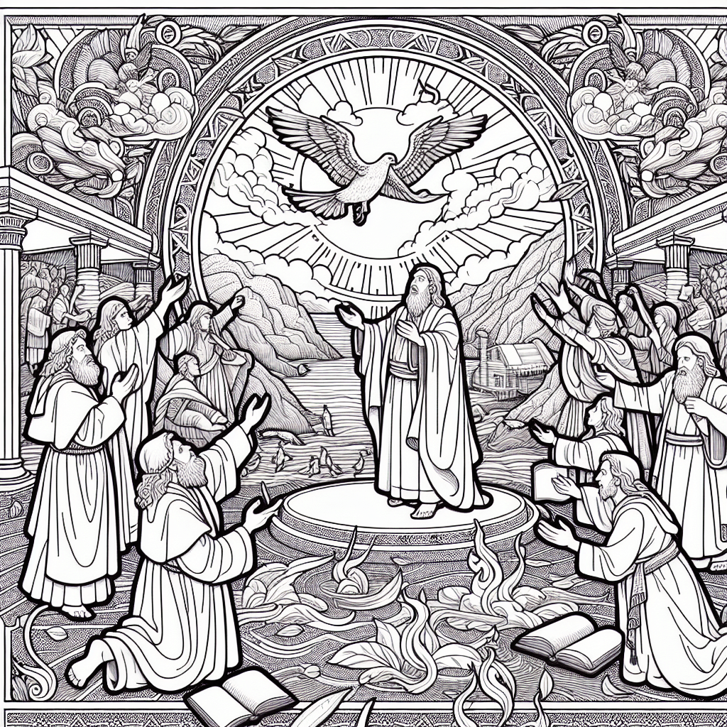 Additional psalm art coloring page 2