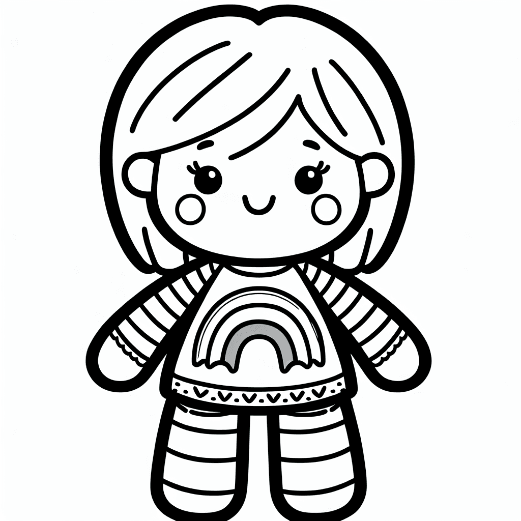 rainbow ruby coloring pages