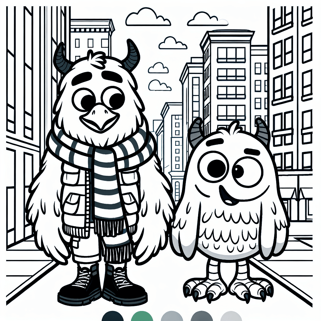 sesame street coloring pages