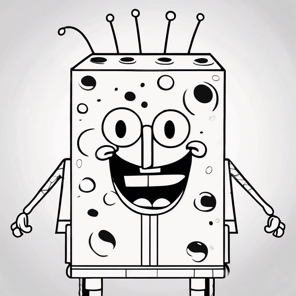 Additional spongebob coloring page 1