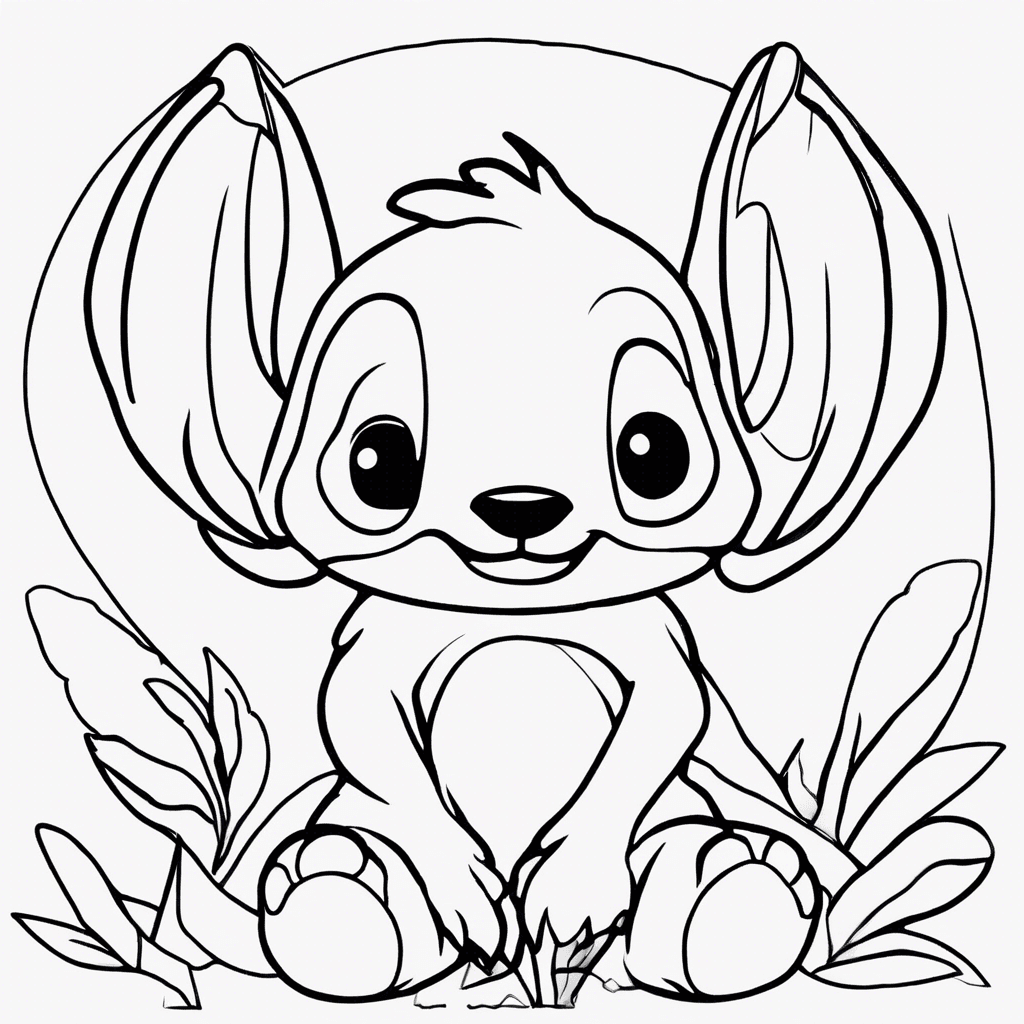 stitch coloring pages