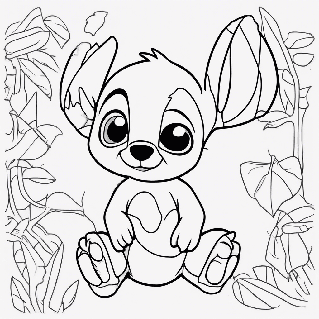 Additional stitch coloring page 2