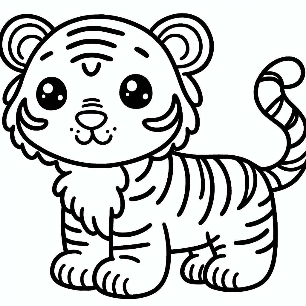 tiger coloring pages