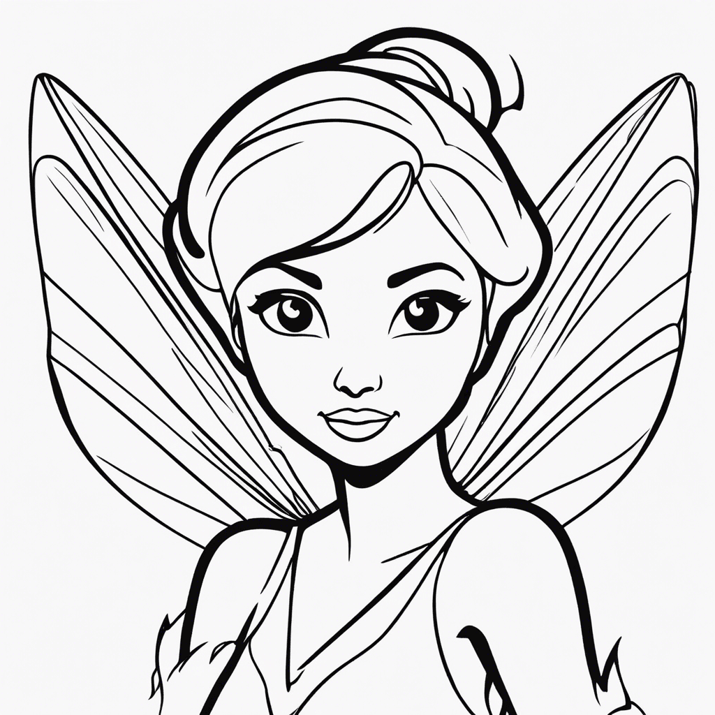 tinker bell coloring pages