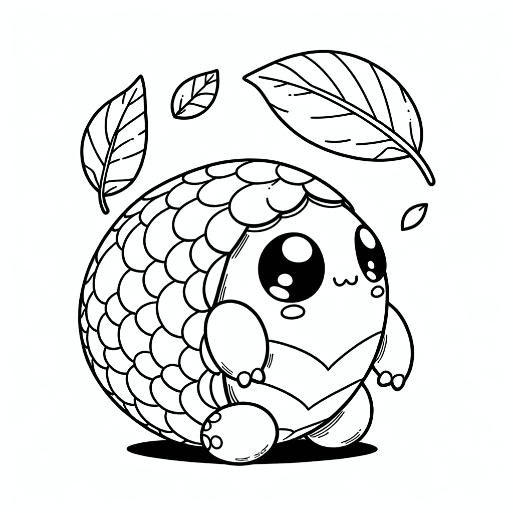 Additional togepi coloring page 2