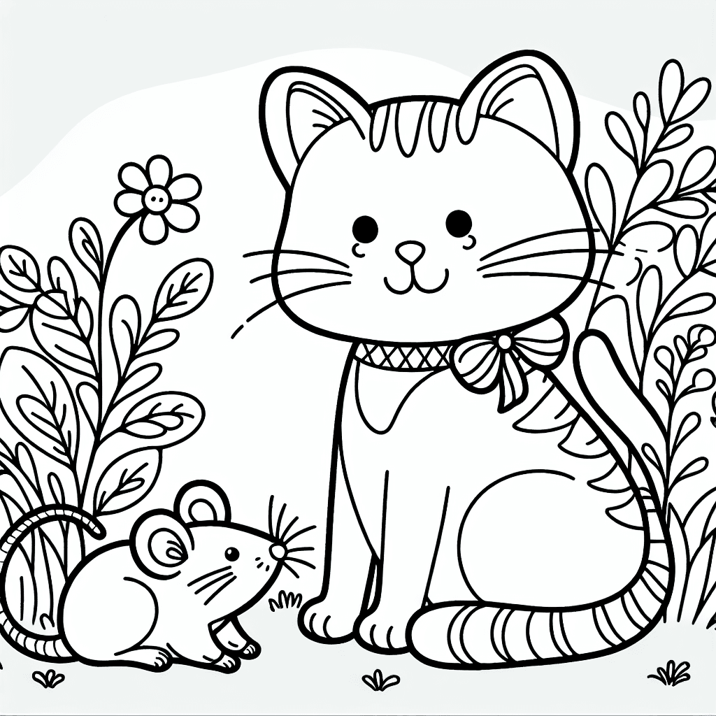 Additional tom jerry coloring page 1