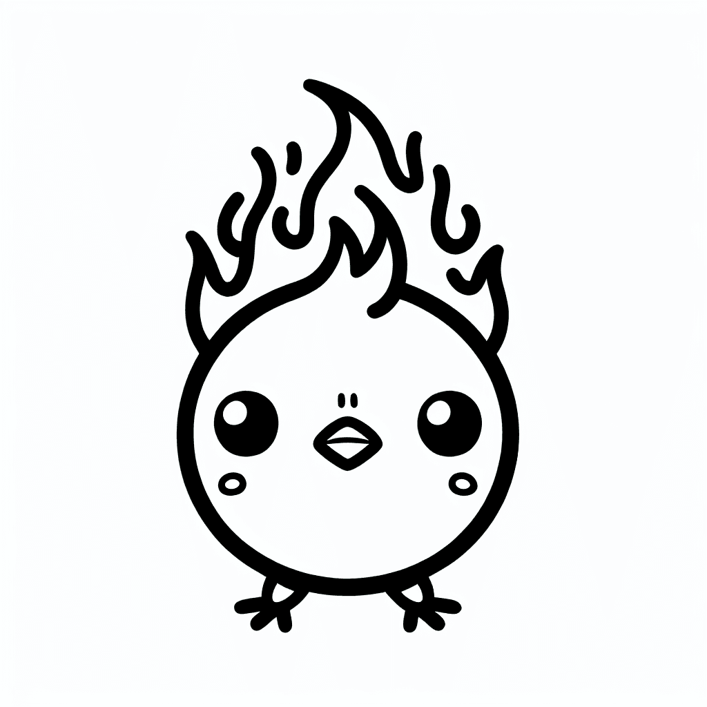 torchic coloring pages