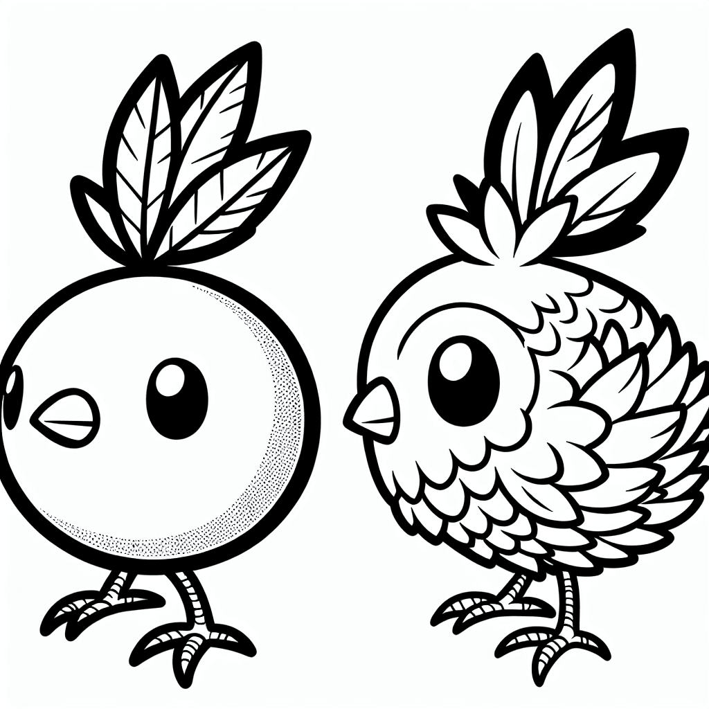 Additional torchic coloring page 1