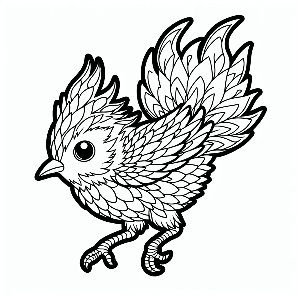 Additional torchic coloring page 2