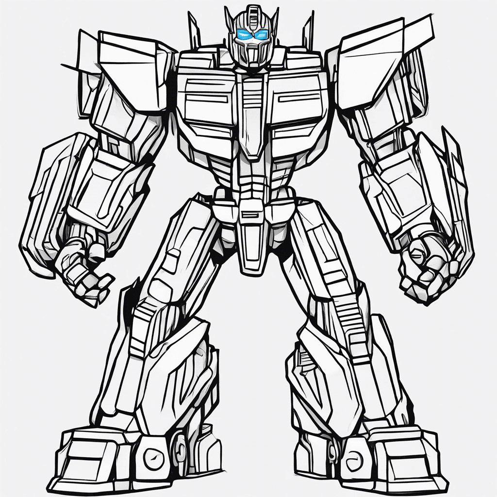 transformers coloring pages