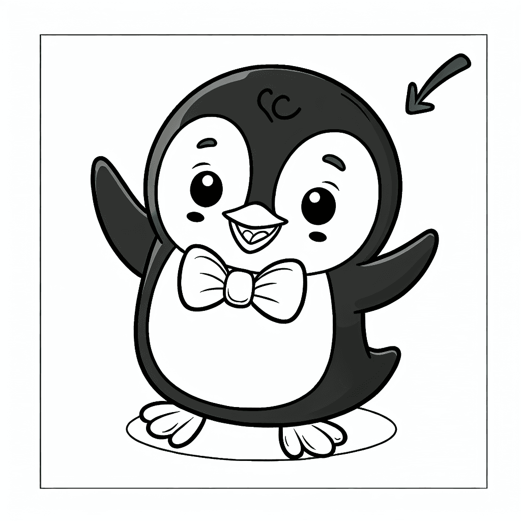 Additional tuxedosam penguin coloring page 2