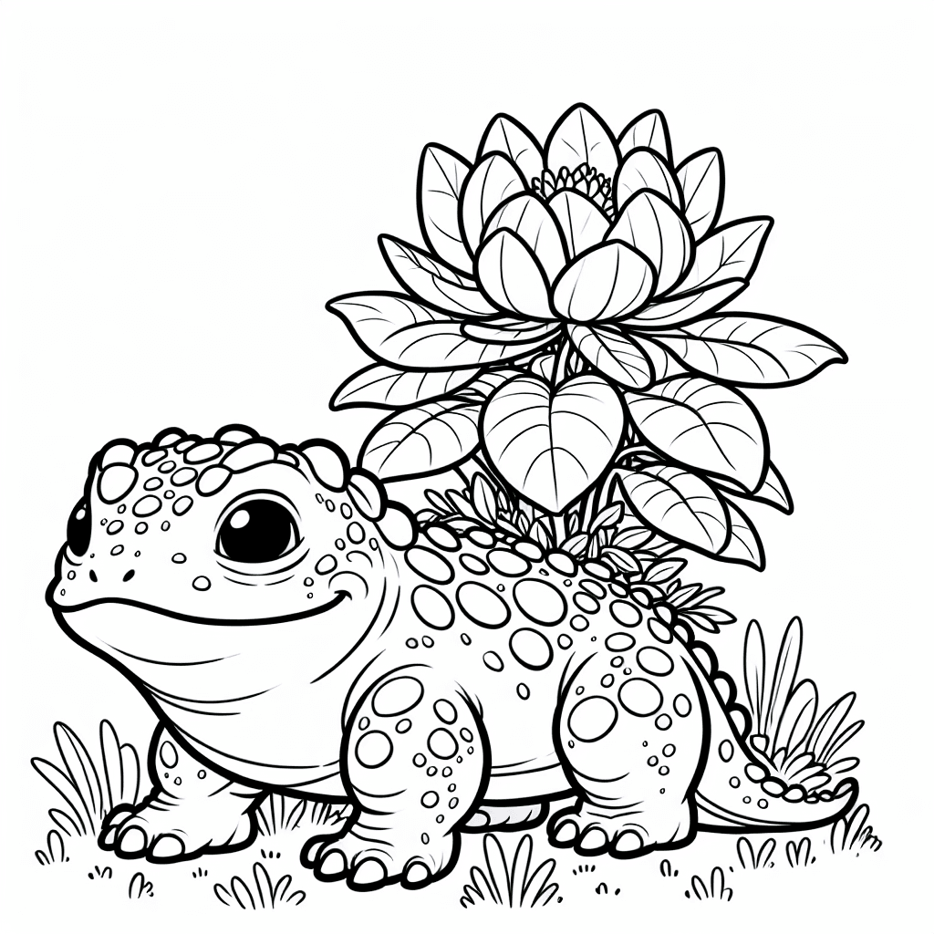 venusaur coloring pages