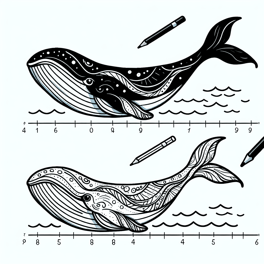 Additional whale coloring page 1