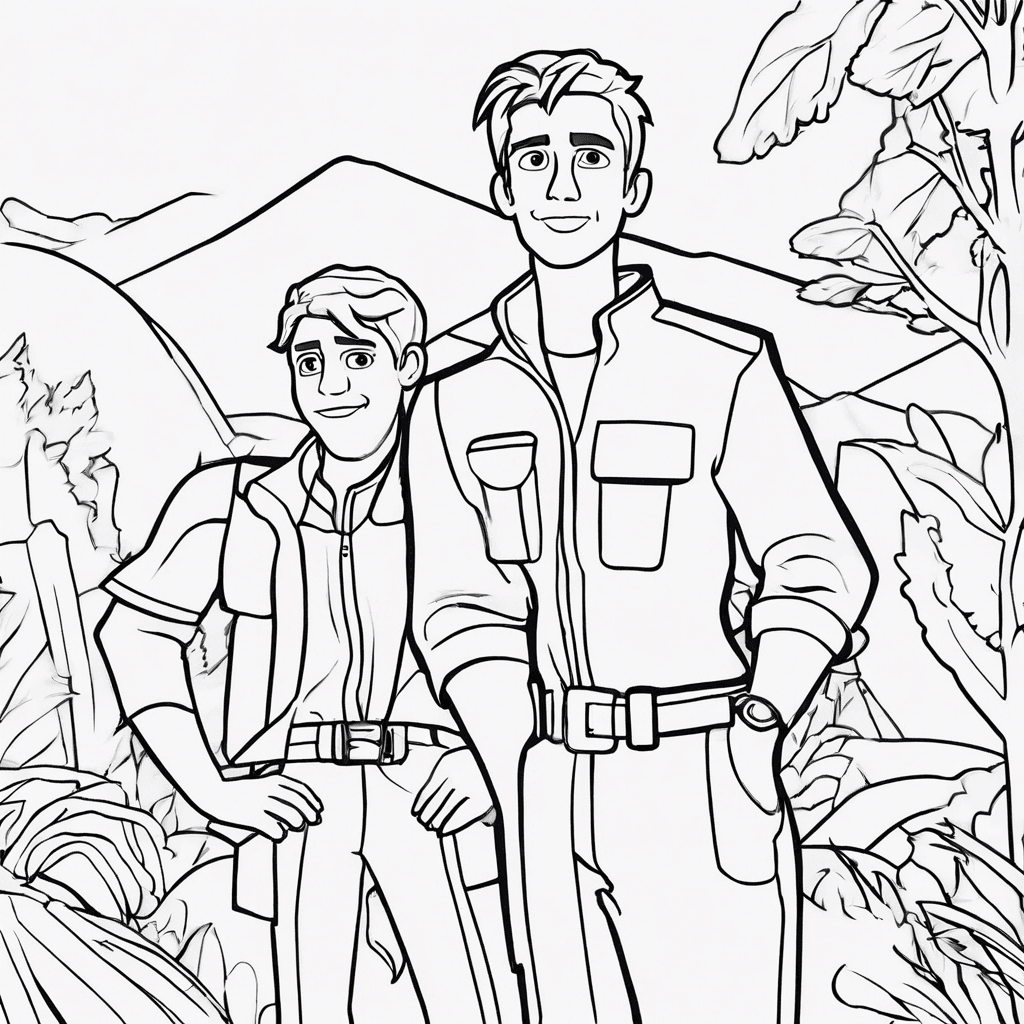 Additional wild kratts coloring page 2