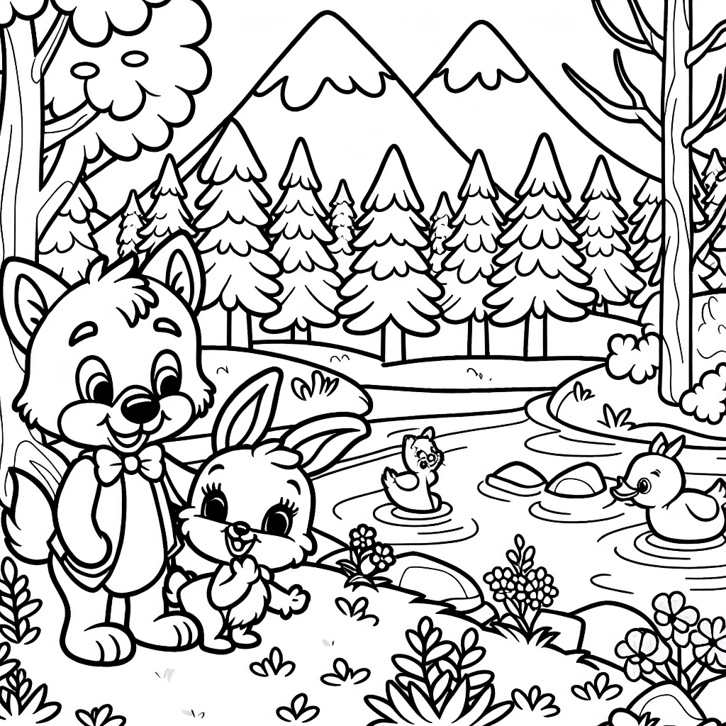 wild coloring pages