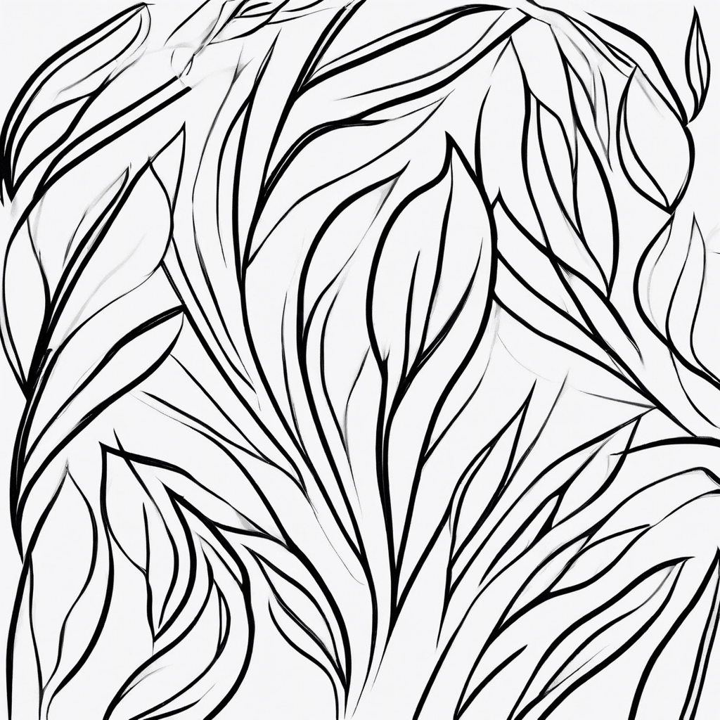 wind leaves coloring pages