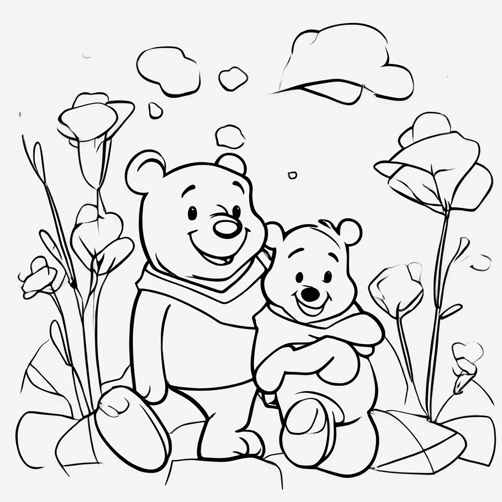 winnie pooh coloring pages