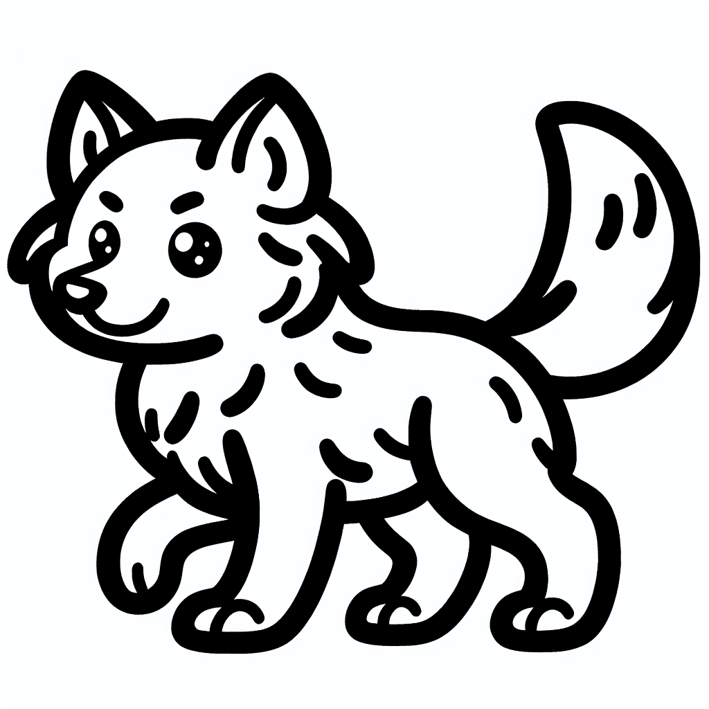 wolf coloring pages